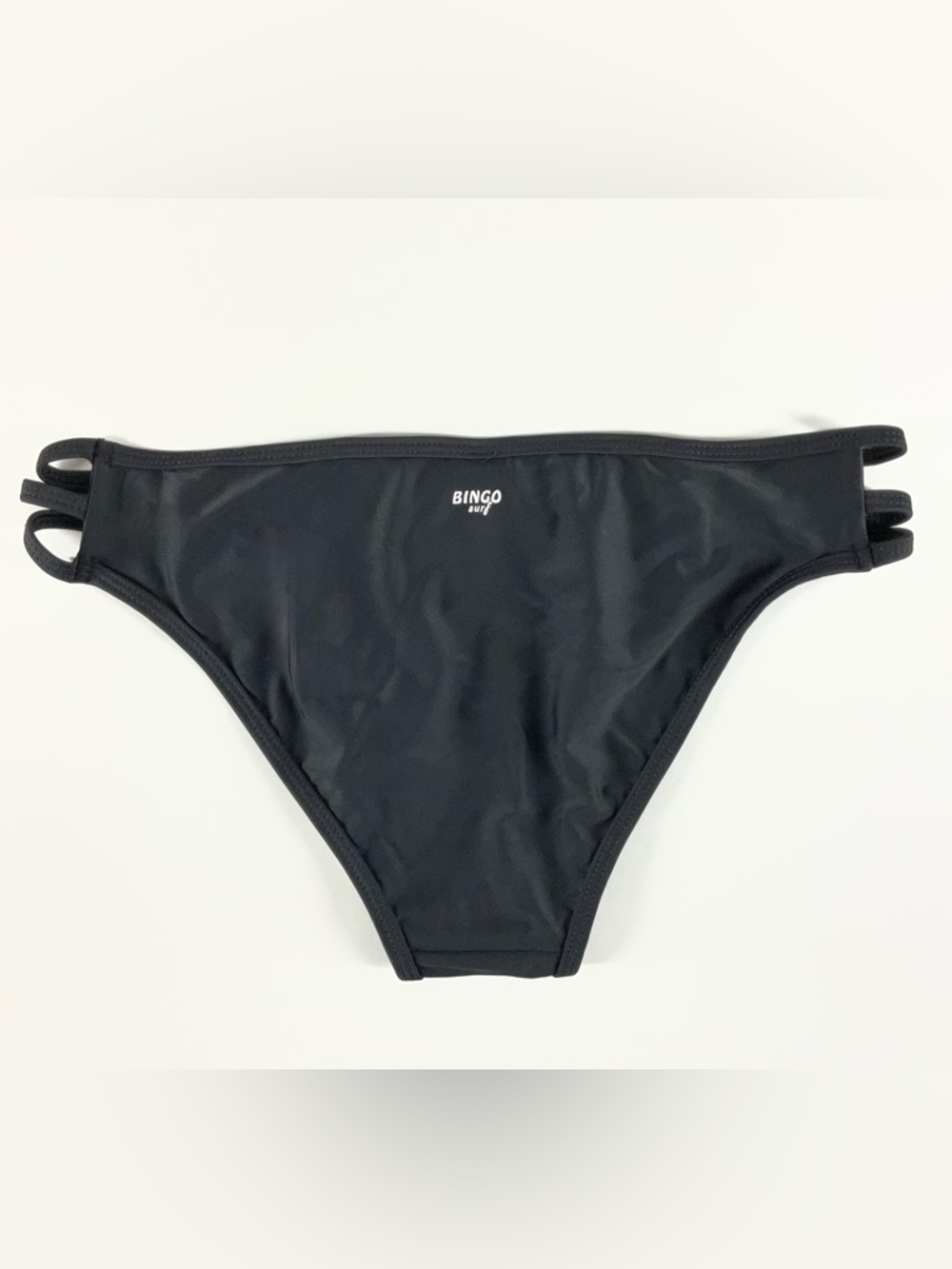 Bingo Surf Black Side String Bikini Bottom Juniors Size Small - Picture 2 of 10